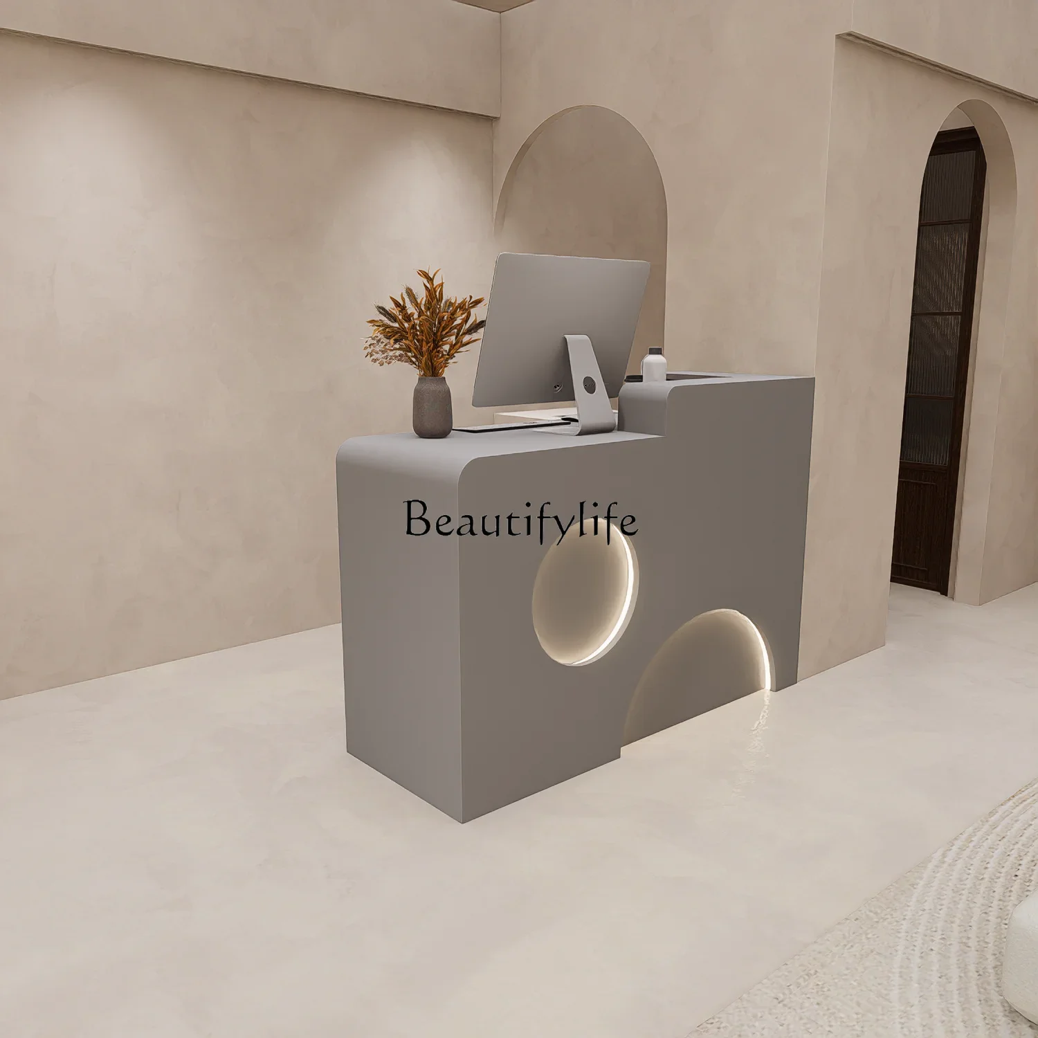 yj19 Clothing Store Cashier Counter Small Women's Clothing Shop Barber Shop Painted Beauty Salon Front Desk
yj19 Clothing Store Cashier Counter Small Women's Clothing Shop Barber Shop Painted Beauty Salon Front Desk