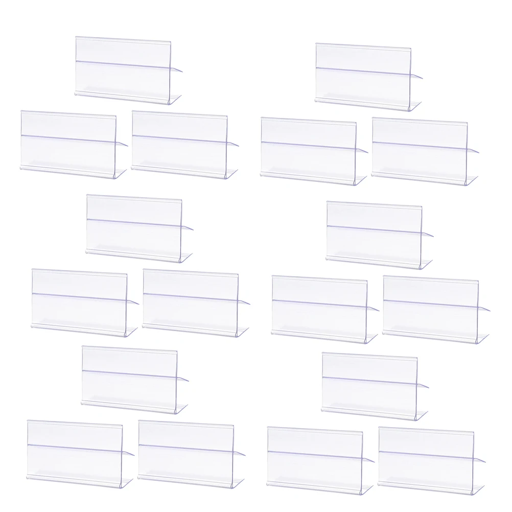 25pcs Price Tag Label Display Holder Shelf Labels Wear-resistant Stand Plastic Card Storage Supplies Supermarket Signs
25pcs Price Tag Label Display Holder Shelf Labels Wear-resistant Stand Plastic Card Storage Supplies Supermarket Signs