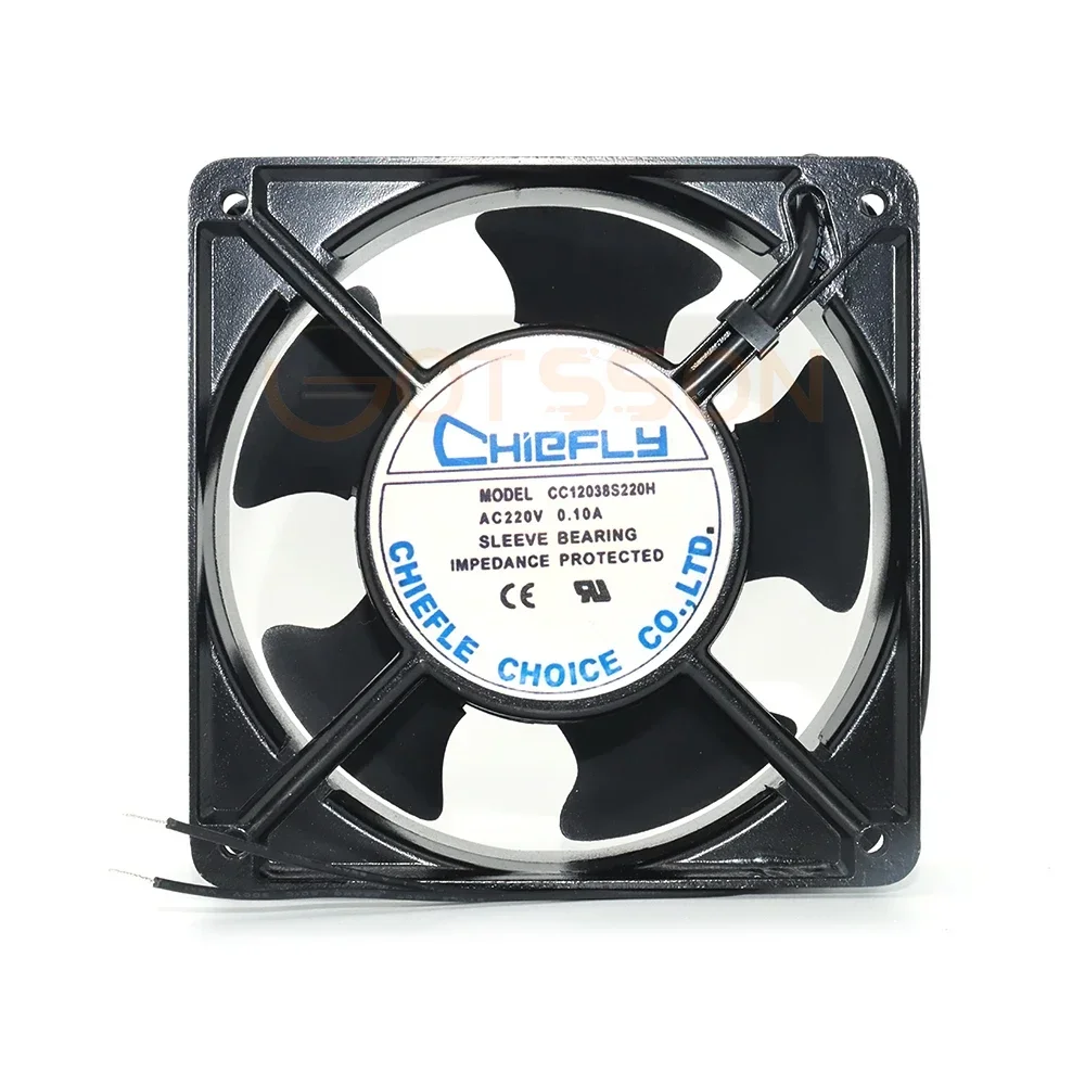 +New 12cm For Chiefly CC12038S220H AC220V 12038 120MM 0.10a cabinet axial cooling fan 120*120*38MM
+New 12cm For Chiefly CC12038S220H AC220V 12038 120MM 0.10a cabinet axial cooling fan 120*120*38MM