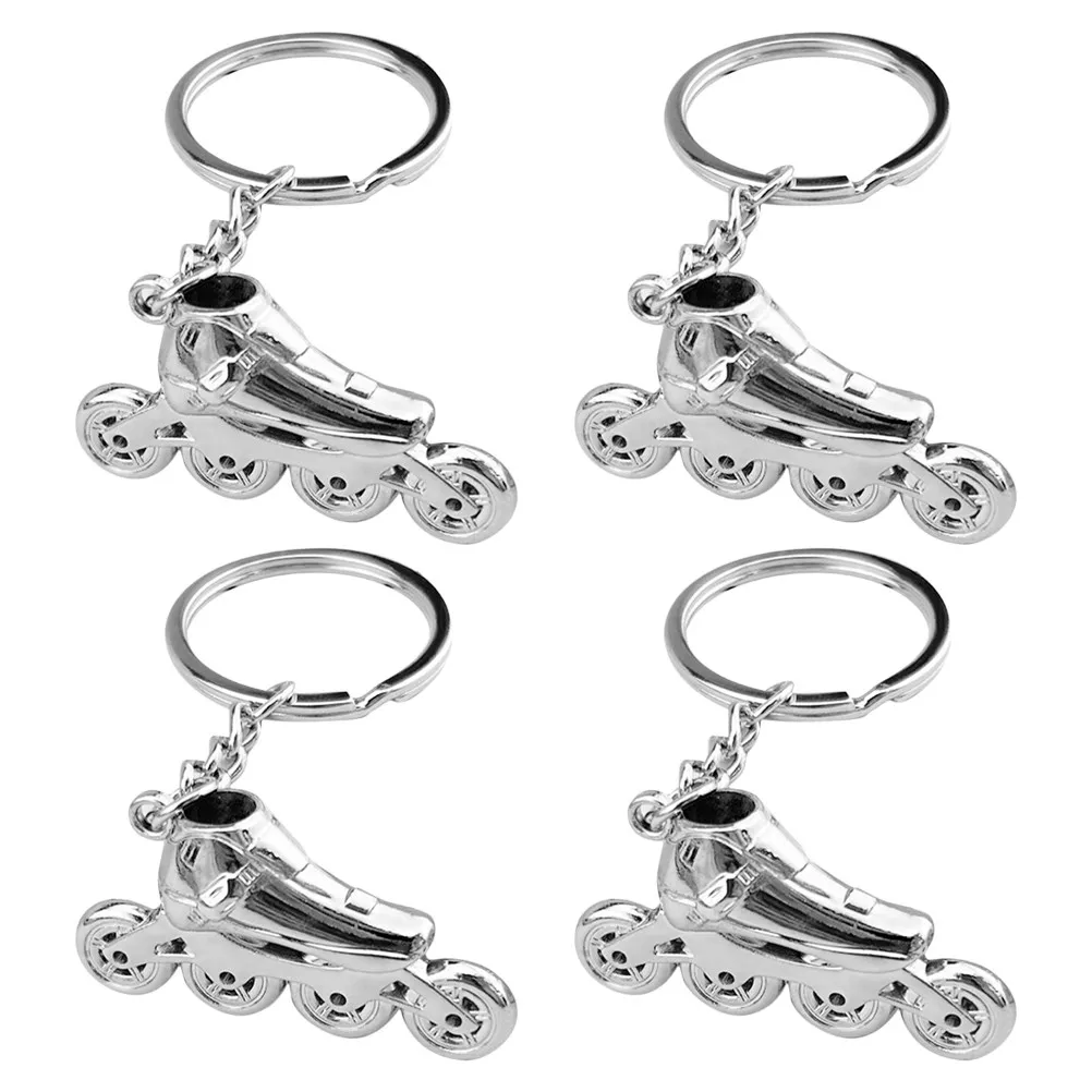 4Pcs Creative Roller Skate Keychain 3D Pendant Small Bag Backpack Charm Key Ring Roller Skating Accessories Crafts Pendant
4Pcs Creative Roller Skate Keychain 3D Pendant Small Bag Backpack Charm Key Ring Roller Skating Accessories Crafts Pendant