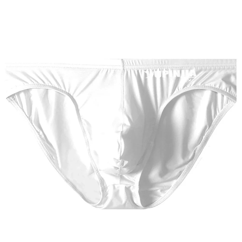 Men Ice Silk Briefs Super Soft Silky Underpants Low Waist Bikini Underwear Solid Lightweight Panties Elasticity Breath Lingerie
Men Ice Silk Briefs Super Soft Silky Underpants Low Waist Bikini Underwear Solid Lightweight Panties Elasticity Breath Lingerie