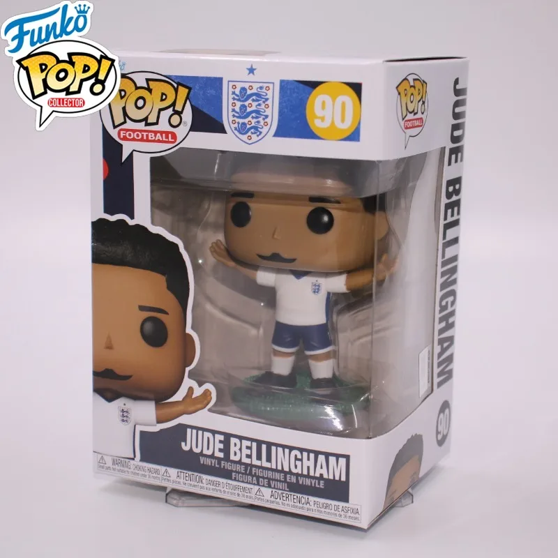 Funko Pop World Cup Jude Bellingham Figure #90 Official Licensed Limited Edition Statue England National Football Team Fans Toy
Funko Pop World Cup Jude Bellingham Figure #90 Official Licensed Limited Edition Statue England National Football Team Fans Toy