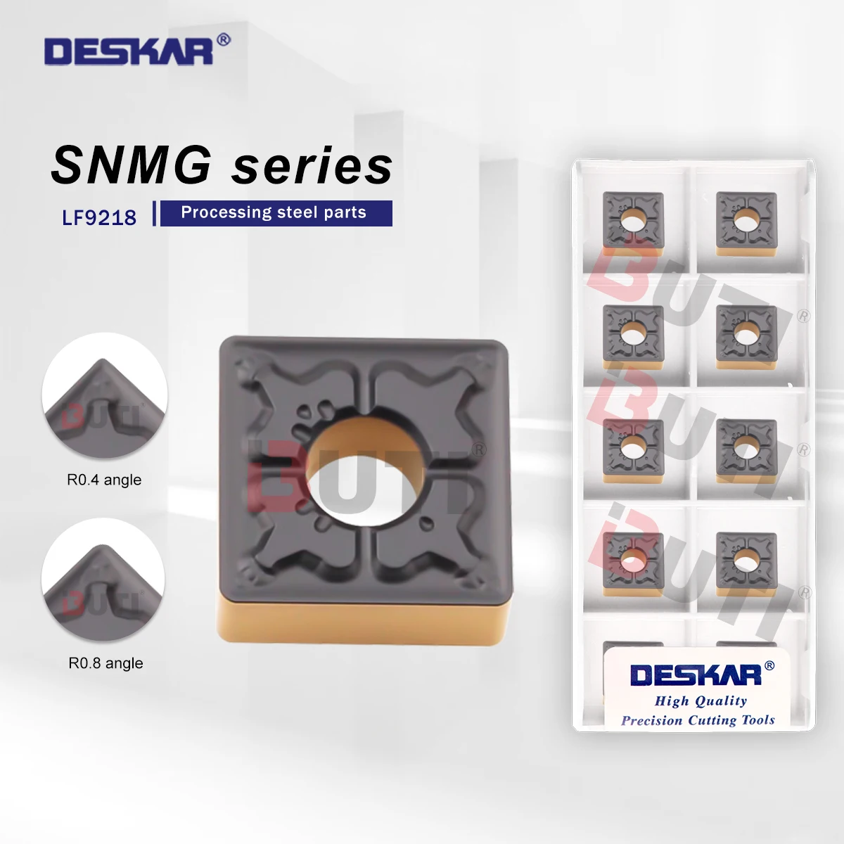 DESCAR 100% Original SNMG120408 TM LF9218 Double Coated Hard Alloy CNC Lathes Turning Tool Steels Parts Wear-resistant Outer Ci
DESCAR 100% Original SNMG120408 TM LF9218 Double Coated Hard Alloy CNC Lathes Turning Tool Steels Parts Wear-resistant Outer Ci