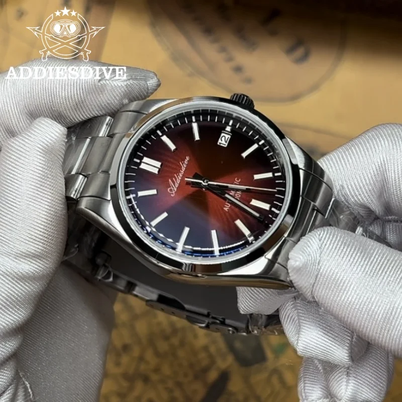 ADDIESDIVE Top Men's Mechanical Watch Sapphire Glass 10Bar Waterproof Sunburst Dial NH35A Automatic Watch AD2071 Reloj Hombre
ADDIESDIVE Top Men's Mechanical Watch Sapphire Glass 10Bar Waterproof Sunburst Dial NH35A Automatic Watch AD2071 Reloj Hombre
