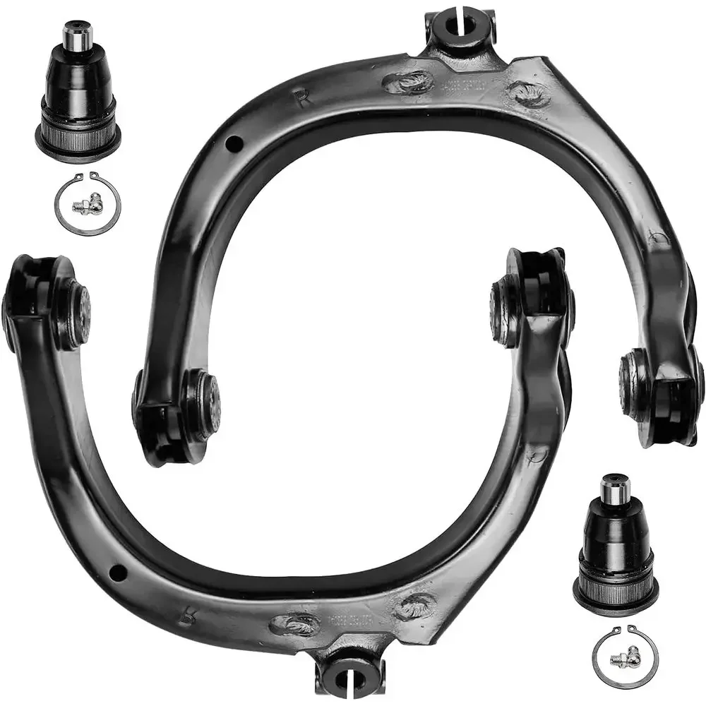4pc Control Arms Kit with 2 Upper Arms and 2 Ball Joints for Replacement
4pc Control Arms Kit with 2 Upper Arms and 2 Ball Joints for Replacement