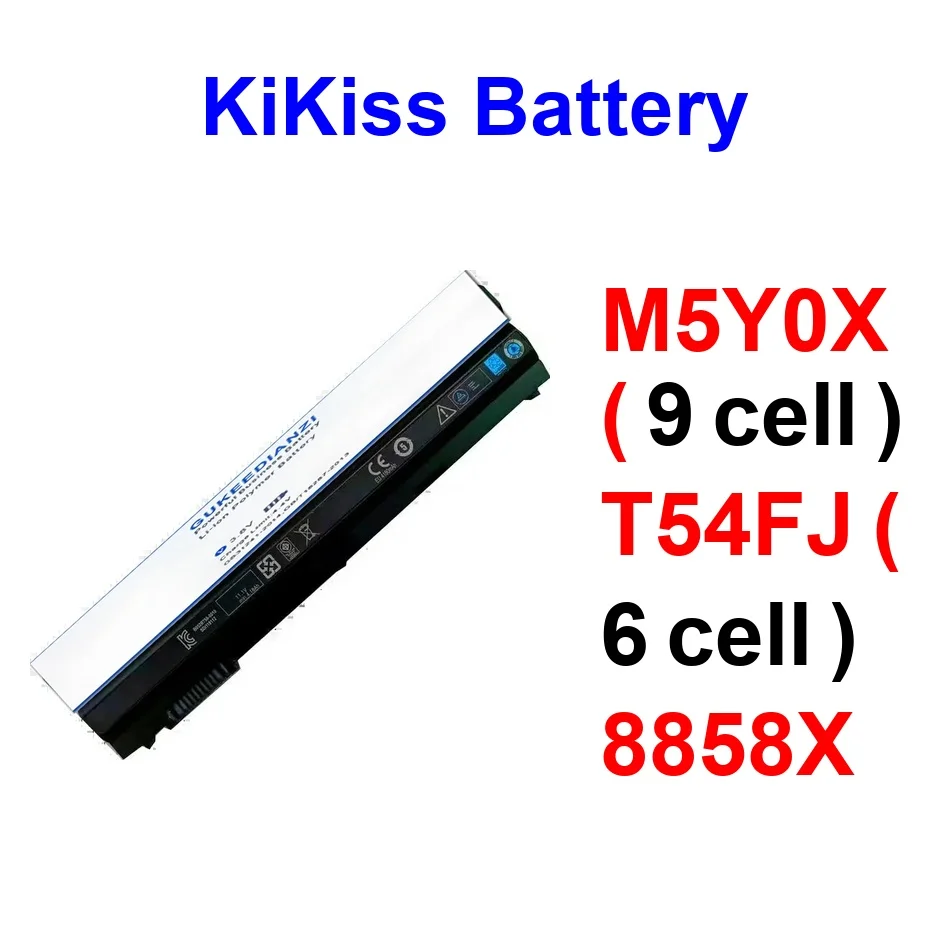 T54FJ 6 Cell M5Y0X 9 8858X For Dell Latitude E6420 E6430 E6520 E6530 E6540 E5420 E5430 E5520 E5530 Battery
T54FJ 6 Cell M5Y0X 9 8858X For Dell Latitude E6420 E6430 E6520 E6530 E6540 E5420 E5430 E5520 E5530 Battery