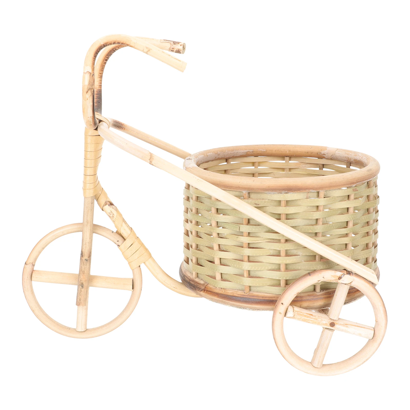 Bamboo Tricycle Basket H Woven Desk Decor Pen Holder Storage ganizer Large Hanging Planter Rustic Style Home Gift
Bamboo Tricycle Basket H Woven Desk Decor Pen Holder Storage ganizer Large Hanging Planter Rustic Style Home Gift