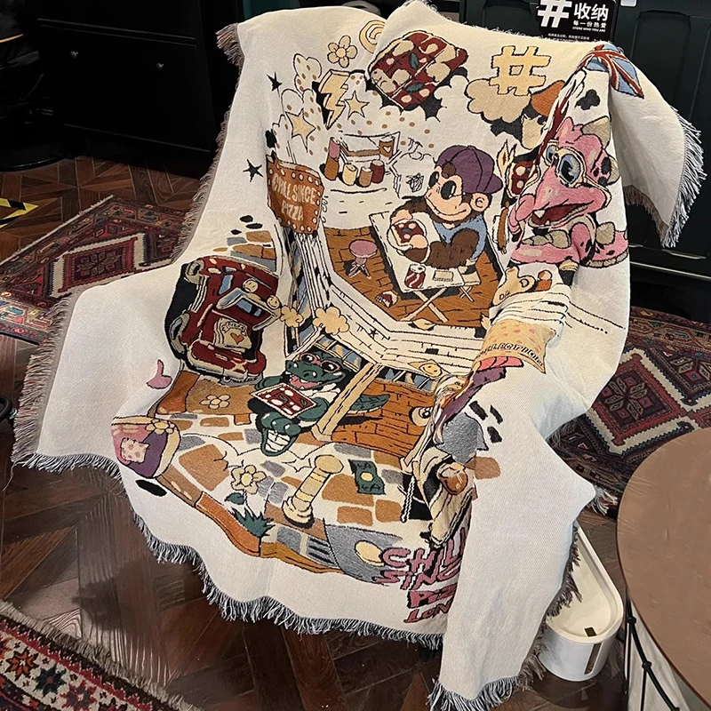 Interest Daily Chowder Pizza Throw Blanket Decorations For Home Sofa Covers Cobertor Dust Cover Multifunction Blankets For Bed
Interest Daily Chowder Pizza Throw Blanket Decorations For Home Sofa Covers Cobertor Dust Cover Multifunction Blankets For Bed