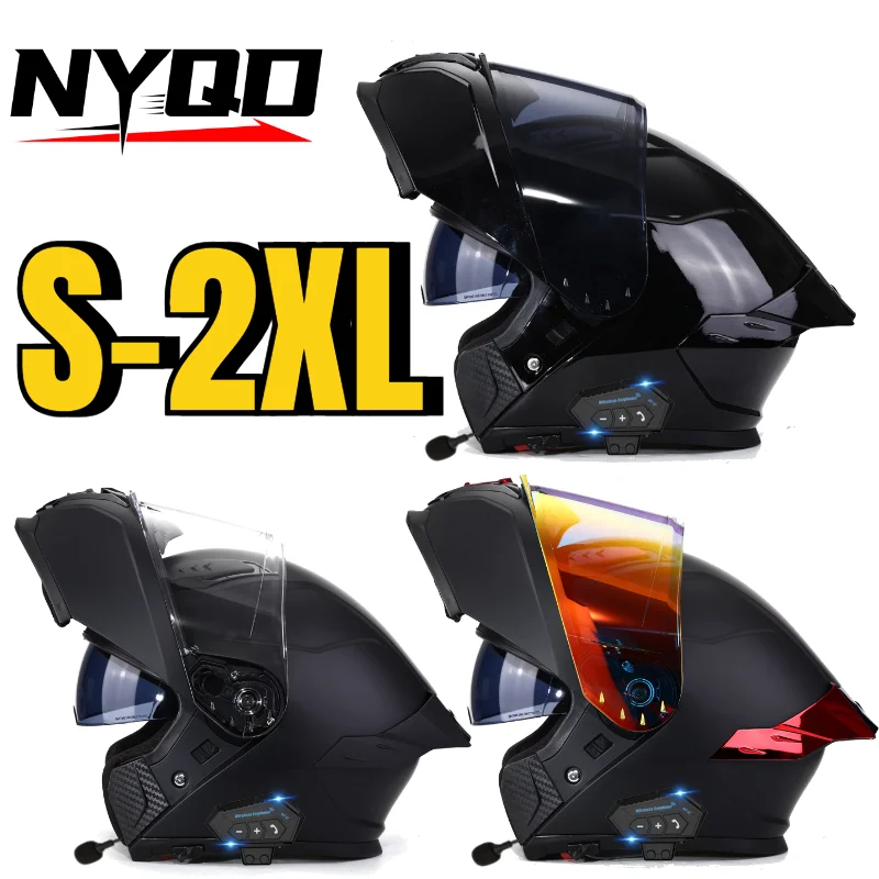 Sevs Unisex Bluetooth Modular Motorcycle Helmet Dual Visor Lightweight Full Face Design for All Season Commute Long Ride
Sevs Unisex Bluetooth Modular Motorcycle Helmet Dual Visor Lightweight Full Face Design for All Season Commute Long Ride