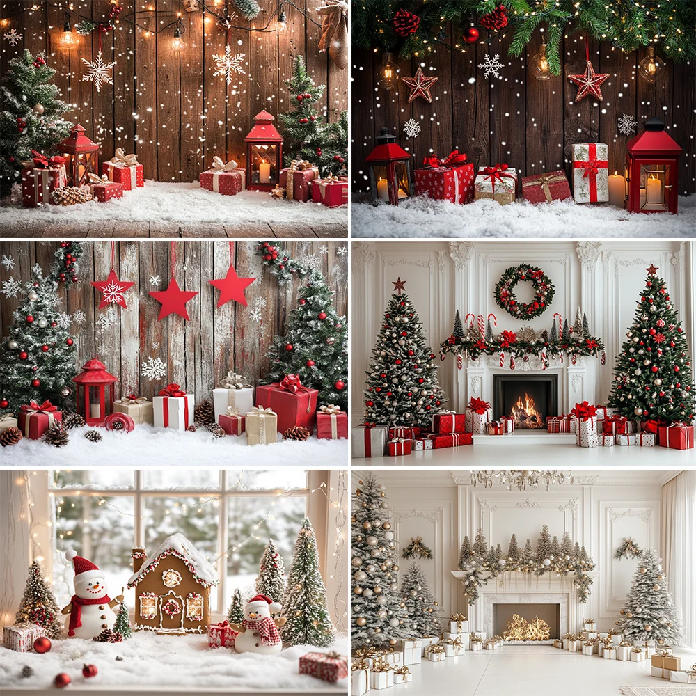 Christmas Party Backdrop Wood Wall Snow Xmas Tree Gifts Bells Winter Family Party Photography Background Decoration Banner
Christmas Party Backdrop Wood Wall Snow Xmas Tree Gifts Bells Winter Family Party Photography Background Decoration Banner