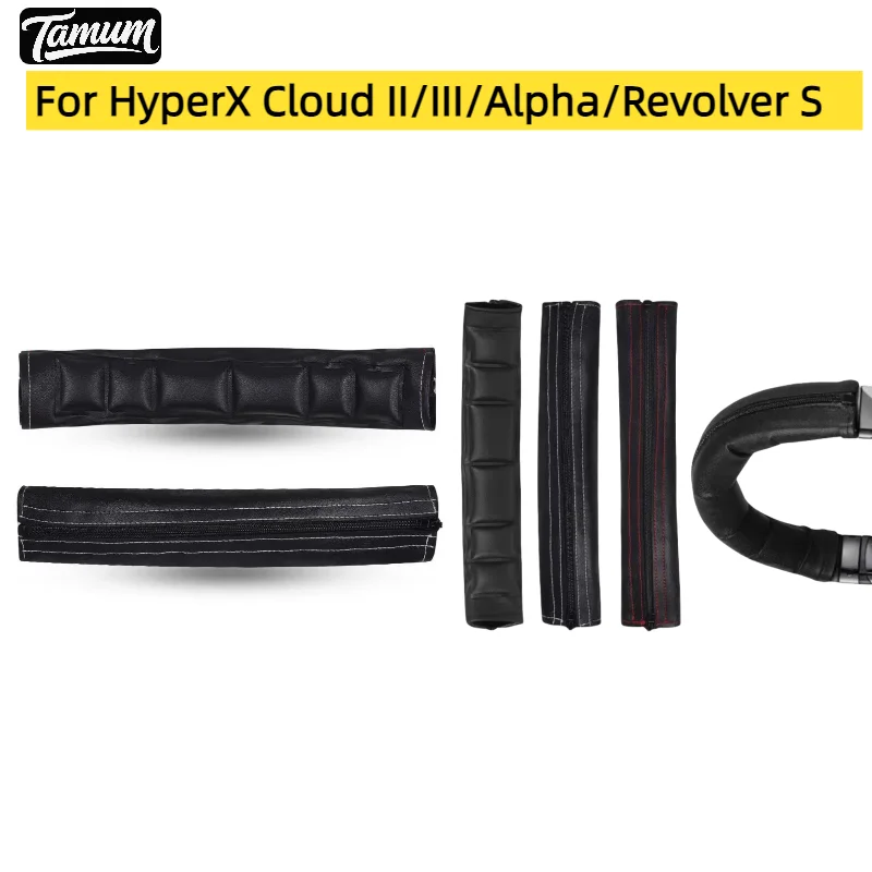 Zipper Headband Cover for HyperX Cloud II/III/Alpha Revolver S Headset - Stretchable Replacement Cushion Pad Protector
Zipper Headband Cover for HyperX Cloud II/III/Alpha Revolver S Headset - Stretchable Replacement Cushion Pad Protector