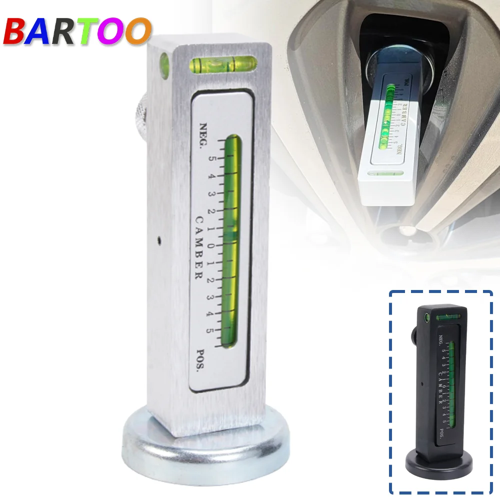 Bartoo-Adjustable Magnetic Camber Caster Gauge Tool Automotive Four-wheel Alignment Level for Wheel Positioning TC071
Bartoo-Adjustable Magnetic Camber Caster Gauge Tool Automotive Four-wheel Alignment Level for Wheel Positioning TC071