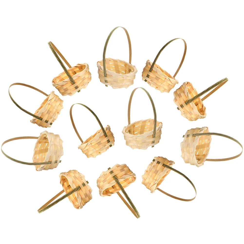 10pcs Mini Bamboo Woven Handmade Small Storage Baskets For Home Decor Party Favors Wedding Candy Basket Photo Prop Tiny
10pcs Mini Bamboo Woven Handmade Small Storage Baskets For Home Decor Party Favors Wedding Candy Basket Photo Prop Tiny