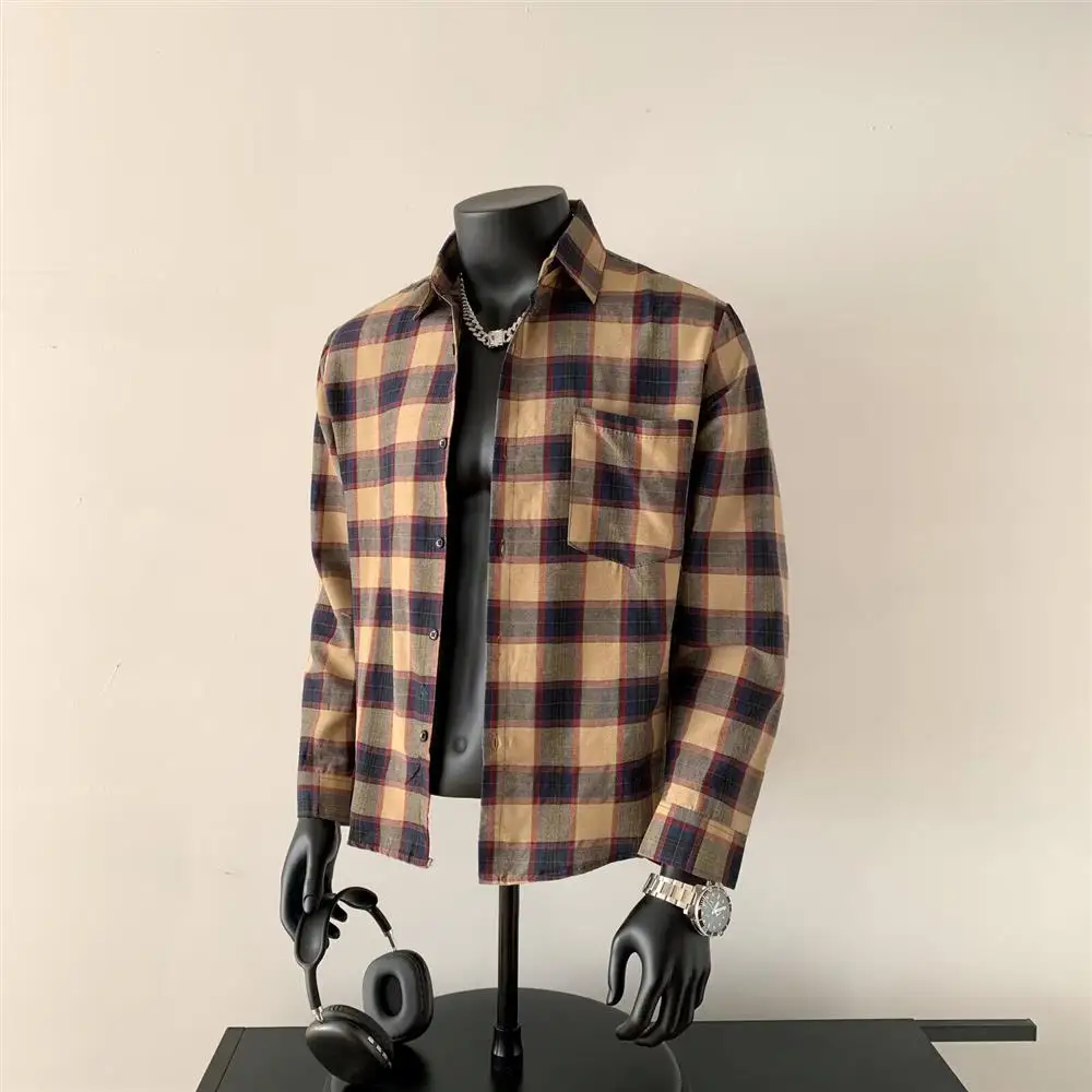 Men's Long Sleeve Work Shirt Outdoor Sun Protection Wear Resistant Dirt Easy to Wear Slim Fit Polyester Fiber Spring Autumn
Men's Long Sleeve Work Shirt Outdoor Sun Protection Wear Resistant Dirt Easy to Wear Slim Fit Polyester Fiber Spring Autumn