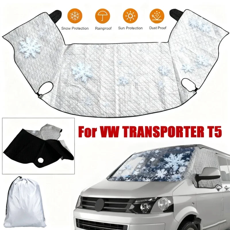 1 Set Car Windshield Cover UV Protection Windshield Snow Cover Awning Cover Windshield Sun Shade For VW Transporter T5
1 Set Car Windshield Cover UV Protection Windshield Snow Cover Awning Cover Windshield Sun Shade For VW Transporter T5