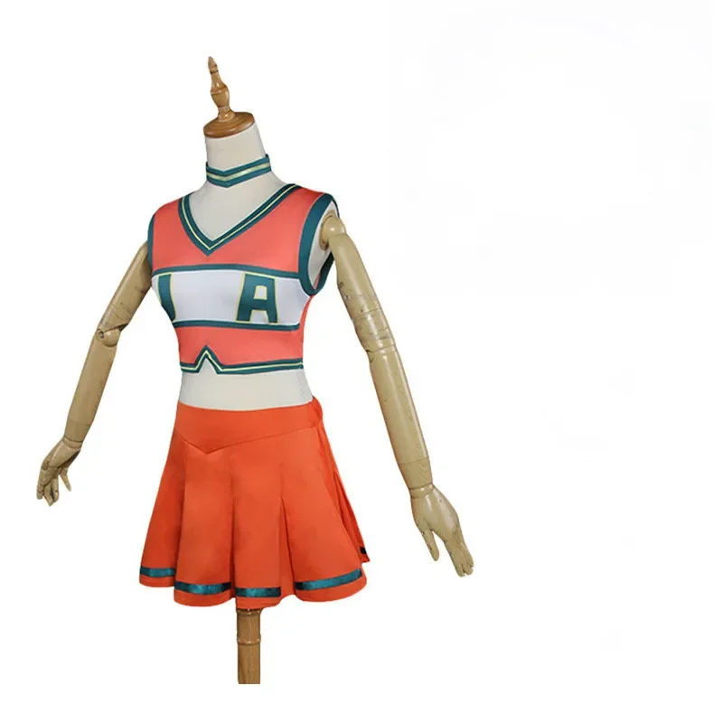My Hero Academia boku no hero academia Asui Tsuyu YAOYOROZU MOMO OCHACO URARAKA Cheerleader cosplay Costume
My Hero Academia boku no hero academia Asui Tsuyu YAOYOROZU MOMO OCHACO URARAKA Cheerleader cosplay Costume