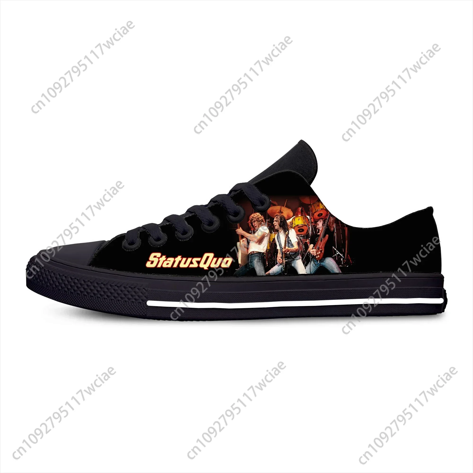 Status Quo Rock band Low Top Sneakers Mens Womens Teenager Casual Shoes Canvas Running Shoes 3D Print Lightweight shoe
Status Quo Rock band Low Top Sneakers Mens Womens Teenager Casual Shoes Canvas Running Shoes 3D Print Lightweight shoe