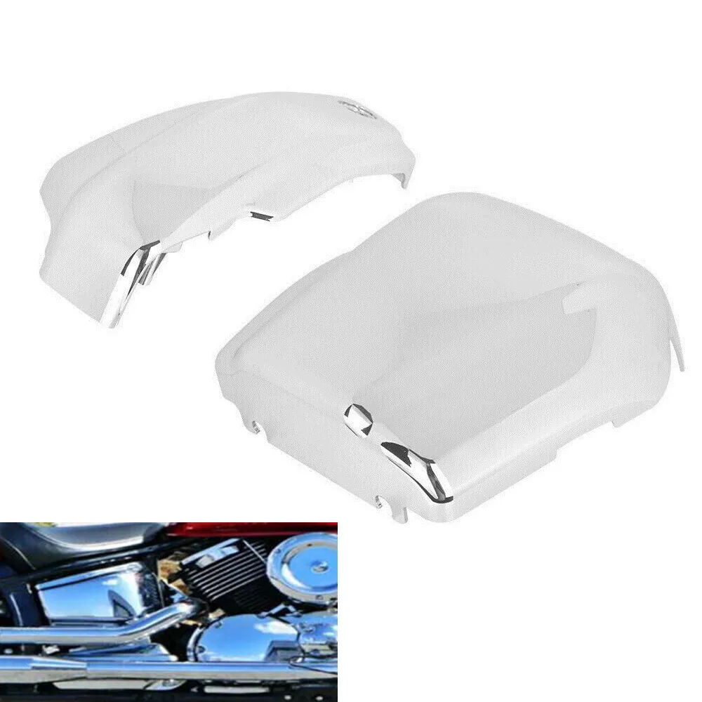 Motorcycle Chrome Battery Side Fairing Covers Fit For Yamaha Vstar XVS1100 1999-2011
Motorcycle Chrome Battery Side Fairing Covers Fit For Yamaha Vstar XVS1100 1999-2011