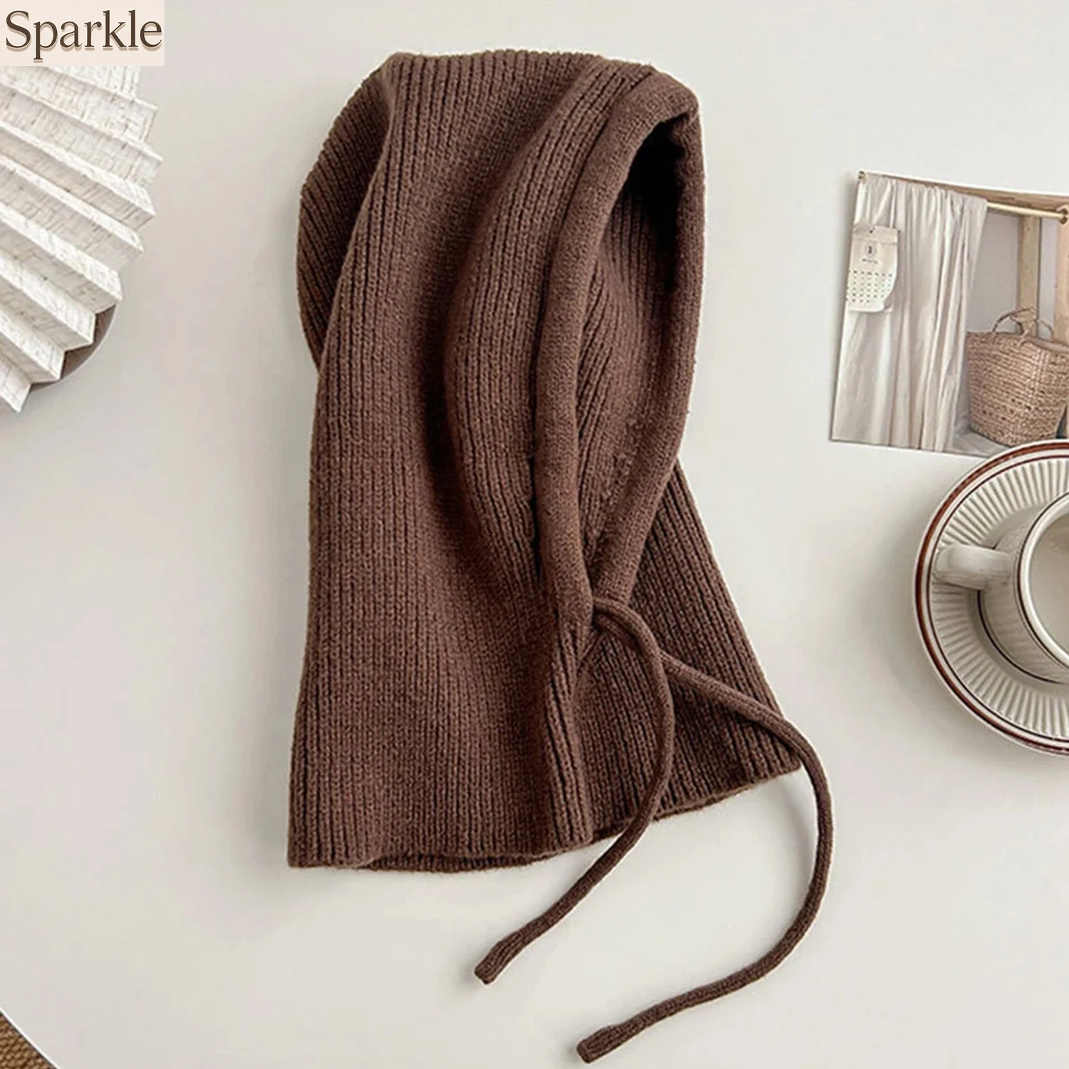 Корейская вязаная шапка-балаклава с капюшоном для женщин, зимняя уличная теплая шапка-бини с цельным воротником на шею и регулируемым шнурком
Корейская вязаная шапка-балаклава с капюшоном для женщин, зимняя уличная теплая шапка-бини с цельным воротником на шею и регулируемым шнурком