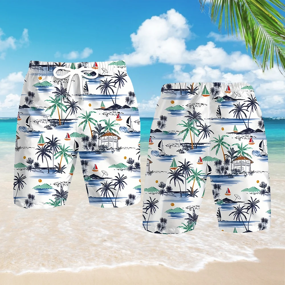 Coconut Tree Print Beach Shorts Swimming Surfing Quick Dry Drawstring Pants Summer Men's Vacation Comfortable Casual Shorts
Coconut Tree Print Beach Shorts Swimming Surfing Quick Dry Drawstring Pants Summer Men's Vacation Comfortable Casual Shorts