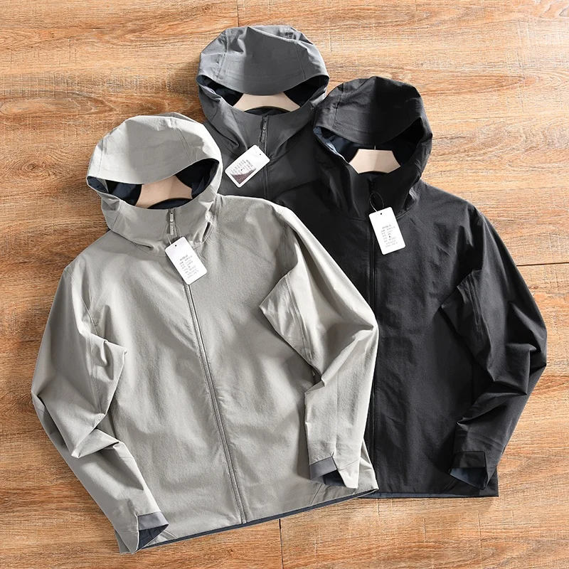 Outdoor High-End Men's Full-Body Breathable Jacket Windproof Water-Resistant Soft Spring Autumn Seasonal Wear
Outdoor High-End Men's Full-Body Breathable Jacket Windproof Water-Resistant Soft Spring Autumn Seasonal Wear