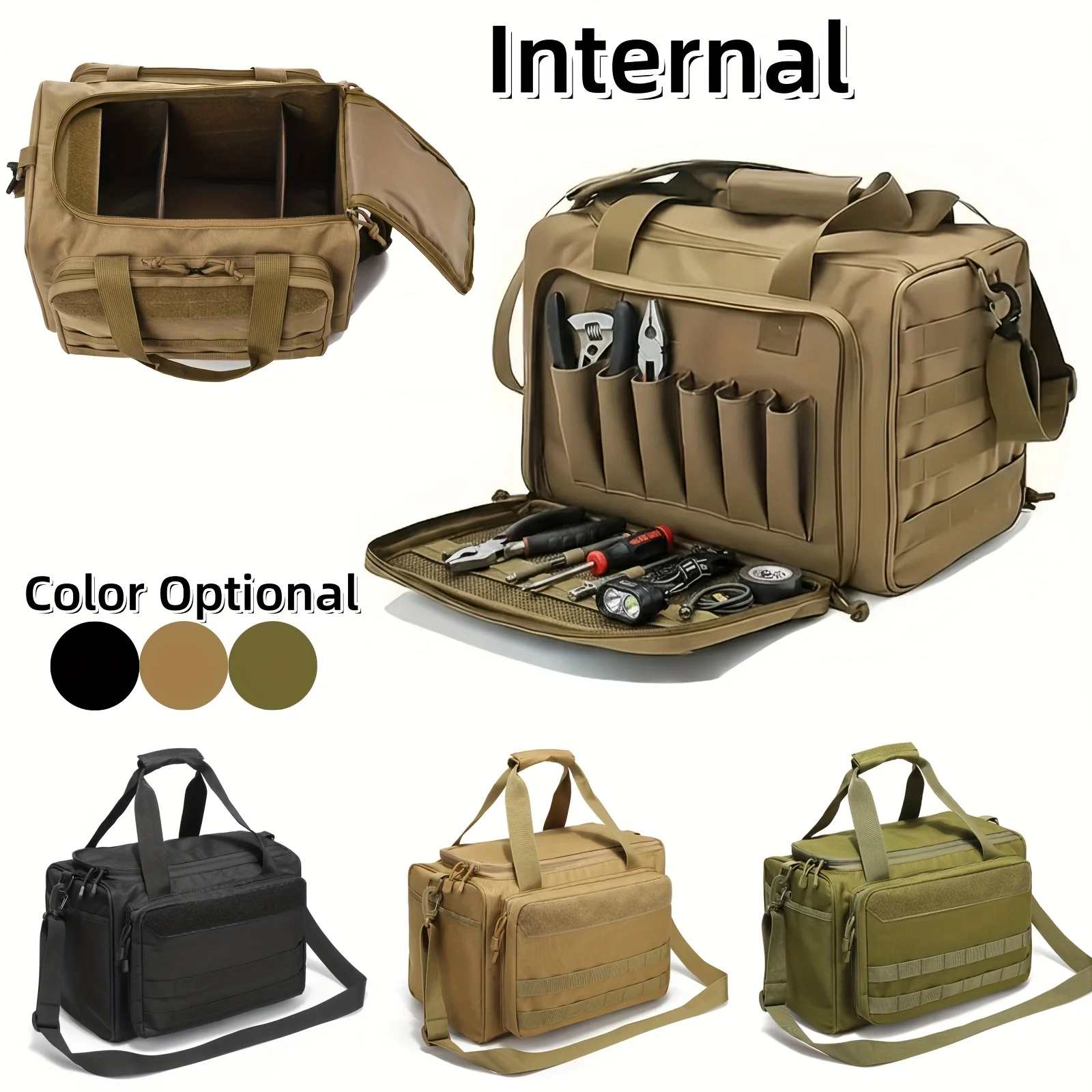 Сумка-органайзер из оксфордской ткани большой вместимости, водонепроницаемая, для инструментов, для механиков, плотников, для хранения на стройплощадке, тактическая сумка для оружия
Сумка-органайзер из оксфордской ткани большой вместимости, водонепроницаемая, для инструментов, для механиков, плотников, для хранения на стройплощадке, тактическая сумка для оружия