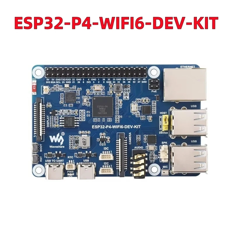 ESP32-P4-WIFI6-DEV-KIT Development Board, Rich Human-Interfaces,Based On ESP32-P4 And ESP32-C6,Supports Wi-Fi
ESP32-P4-WIFI6-DEV-KIT Development Board, Rich Human-Interfaces,Based On ESP32-P4 And ESP32-C6,Supports Wi-Fi