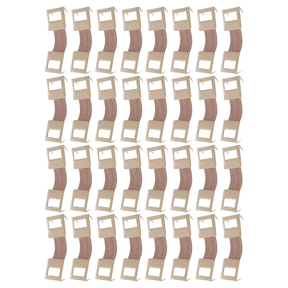 100Pcs Aluminum Bandage Fastener Clips Elastic Buckle Design for Secure Bandage Tape Fixing Strong Support Simple Application
100Pcs Aluminum Bandage Fastener Clips Elastic Buckle Design for Secure Bandage Tape Fixing Strong Support Simple Application
