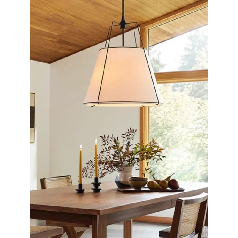 Vintage Style Fabric LED Pendant Light Used for Kitchen Island Bedroom Food Tables Pendant Lights Home Decor Light Fixture
Vintage Style Fabric LED Pendant Light Used for Kitchen Island Bedroom Food Tables Pendant Lights Home Decor Light Fixture