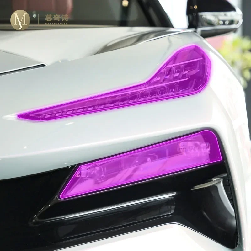 For Lotus Eletre 2023 Car Exterior PPF protective film Headlamp scratch protection TPU transparent film Smoked black Accessories
For Lotus Eletre 2023 Car Exterior PPF protective film Headlamp scratch protection TPU transparent film Smoked black Accessories