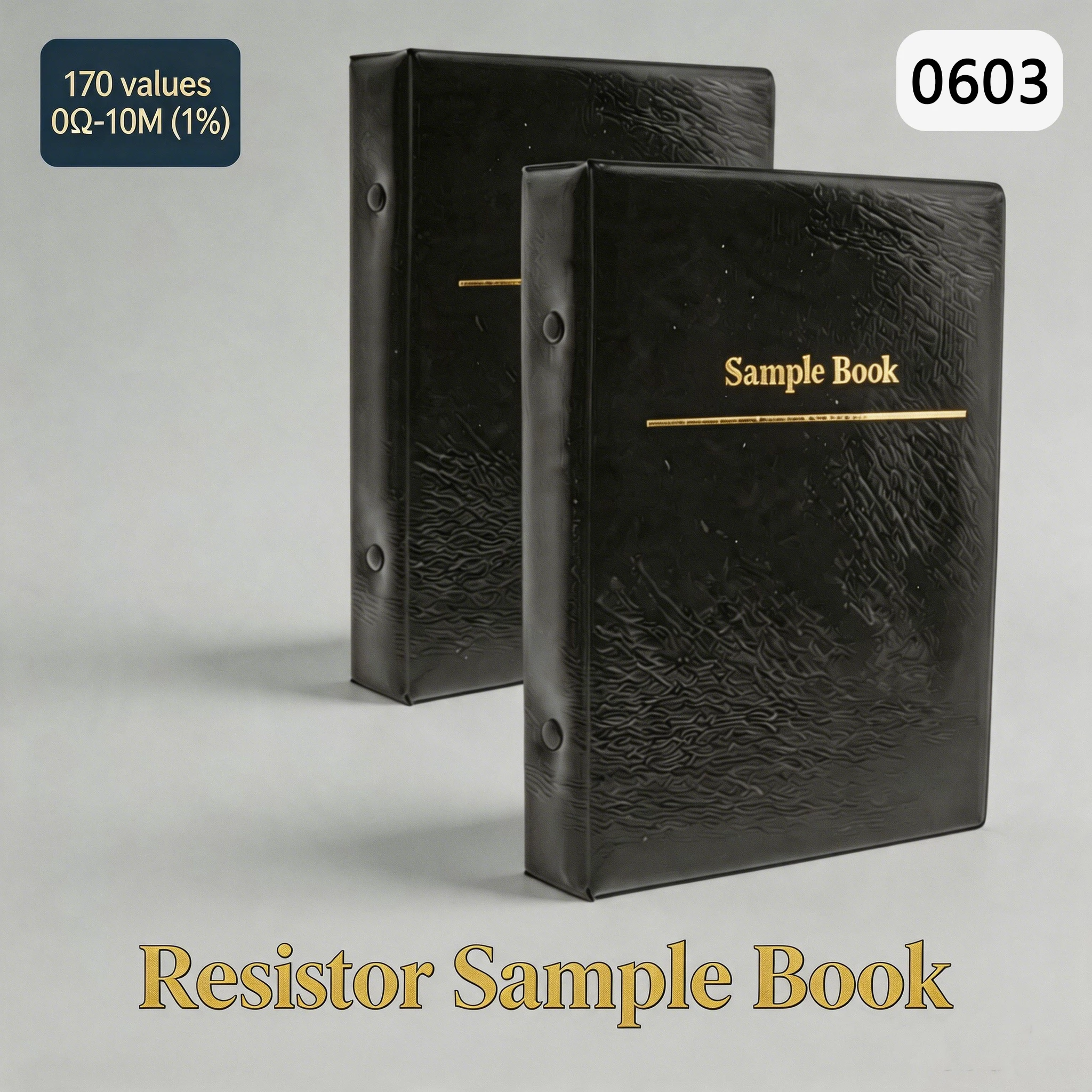 0603 1% SMD Resistor Sample Kit 170 Values (25pcs/Value) for DIY Prototype
0603 1% SMD Resistor Sample Kit 170 Values (25pcs/Value) for DIY Prototype