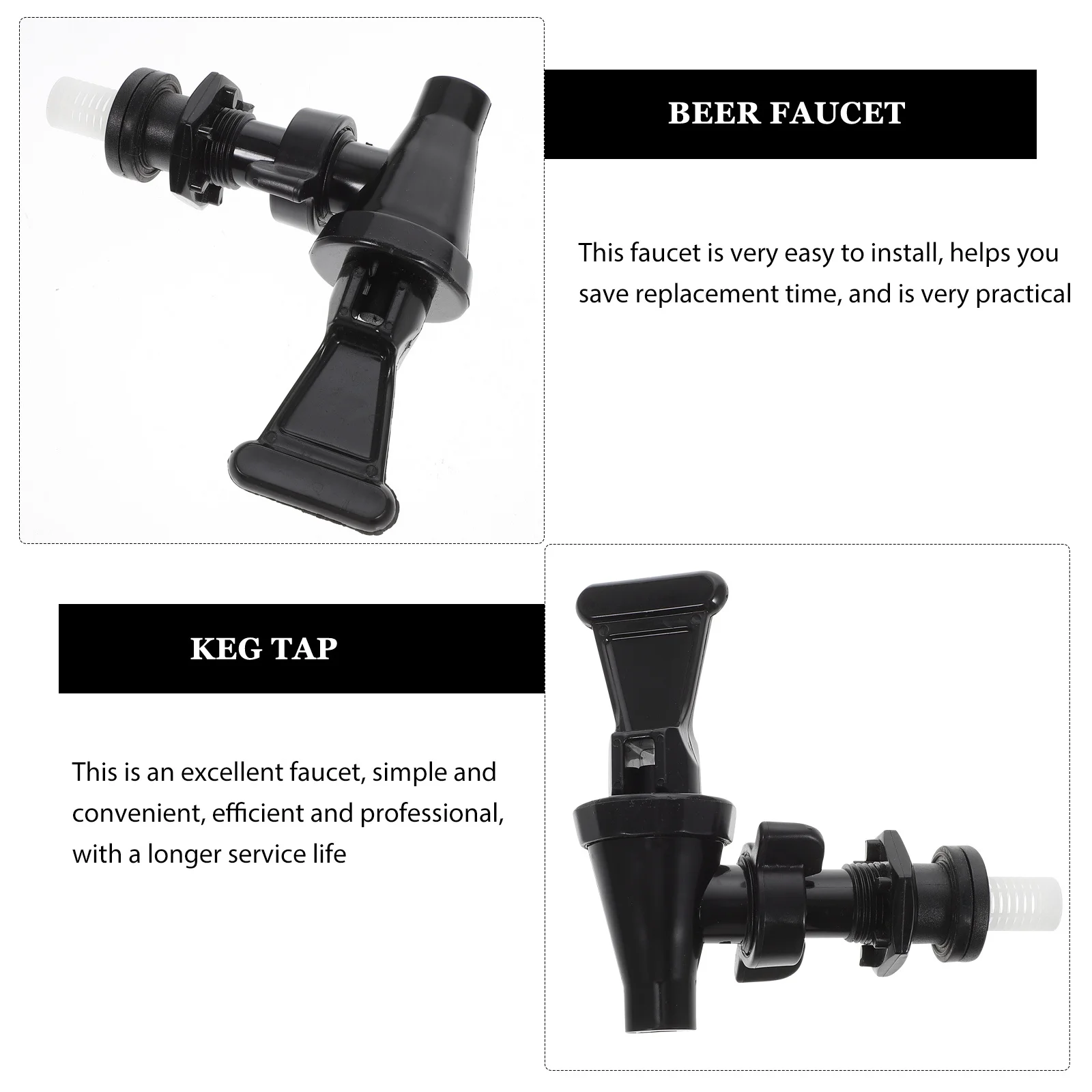 Milk Tea Bucket Faucet Plastic Insulation Barrel Tap For Water Dispenser Universal Connector Beverage Spigot Accessory
Milk Tea Bucket Faucet Plastic Insulation Barrel Tap For Water Dispenser Universal Connector Beverage Spigot Accessory