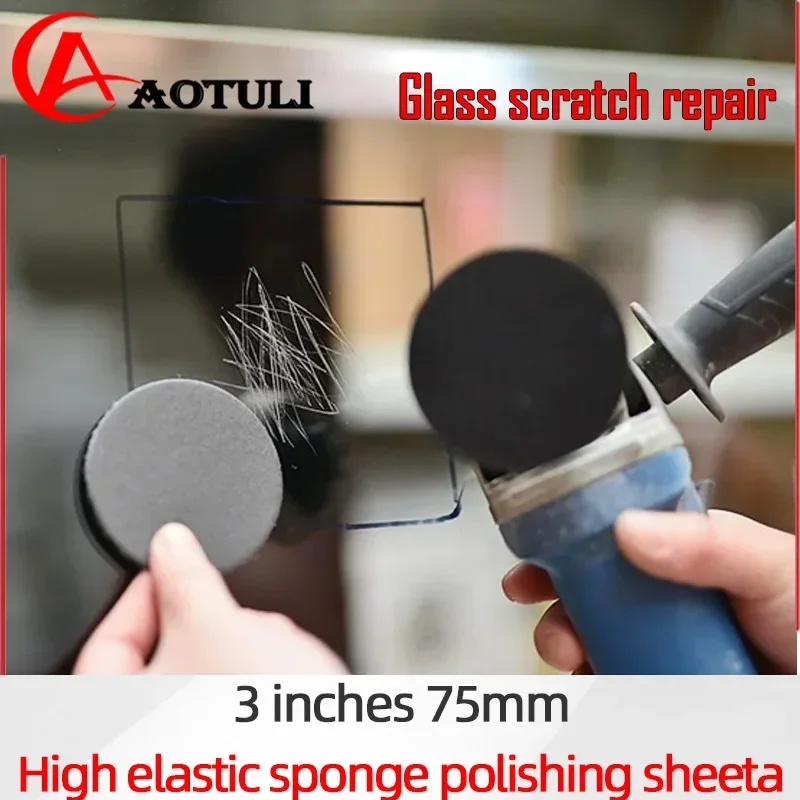 Sponge Sanding Disc 3Inch 75mm Fine Polishing Glass Scratch Repair Tool Polishing Blade Polishing Automotive Car Abrasive
Sponge Sanding Disc 3Inch 75mm Fine Polishing Glass Scratch Repair Tool Polishing Blade Polishing Automotive Car Abrasive