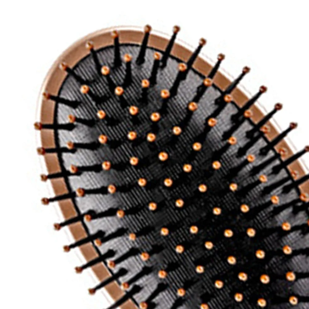 Non Slip Handle Hair Styling Comb Gasbag Cushion Oval Shape Detangling Brush Golden Color Scalp Care Brush Home Use
Non Slip Handle Hair Styling Comb Gasbag Cushion Oval Shape Detangling Brush Golden Color Scalp Care Brush Home Use