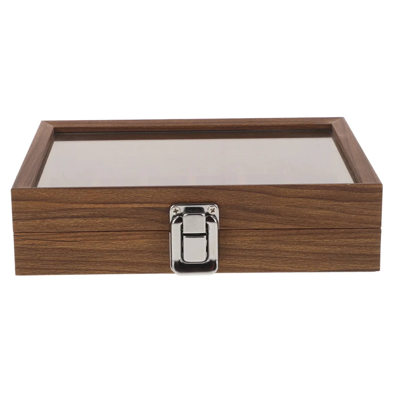 Jewelry Storage Box Walnut Wood Glass Lid Organizer Necklace Ring Earring Display Case Large Capacity Jewelry Organizer
Jewelry Storage Box Walnut Wood Glass Lid Organizer Necklace Ring Earring Display Case Large Capacity Jewelry Organizer