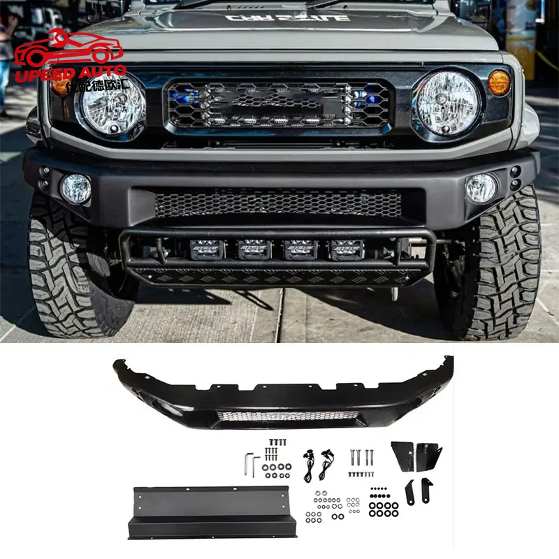 Suitable for Off Road 4x4 Exterior Accessories Narrow Kits With 4 2019+ SUZUKI Jimny JB64 JB74 Front Bumper Guard body kit
Suitable for Off Road 4x4 Exterior Accessories Narrow Kits With 4 2019+ SUZUKI Jimny JB64 JB74 Front Bumper Guard body kit