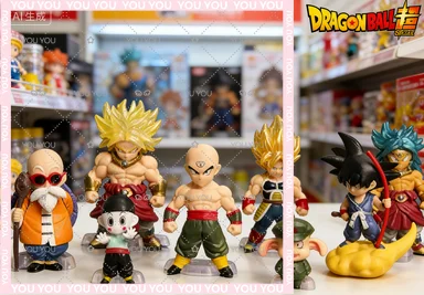 Adults Fun 8Pcs/Set Dragon Ball Son Goku Tien Shinhan Master Roshi Broli Shouban Model Toys Collection Gifts
Adults Fun 8Pcs/Set Dragon Ball Son Goku Tien Shinhan Master Roshi Broli Shouban Model Toys Collection Gifts