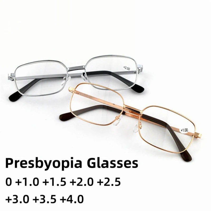 Men's Business Ultra Light Small Frame Presbyopia Glasses Retro Metal Full Frame High-definition Resin Anti Blue Light Glasses
Men's Business Ultra Light Small Frame Presbyopia Glasses Retro Metal Full Frame High-definition Resin Anti Blue Light Glasses