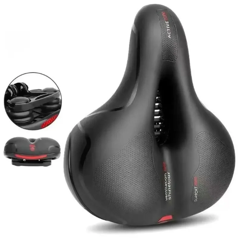 Shock-Absorbing Bike Saddle Big Butt Design Hollow Bicycle Seat Cushion Breathable Road Bikes Seat Cycling Bicycle Parts
Shock-Absorbing Bike Saddle Big Butt Design Hollow Bicycle Seat Cushion Breathable Road Bikes Seat Cycling Bicycle Parts