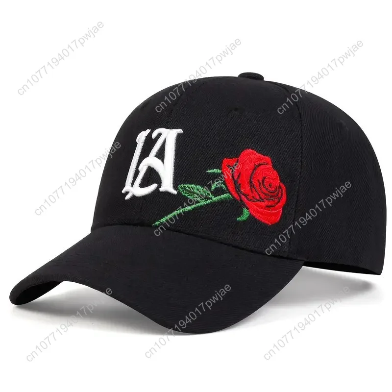 Rose-Embroidered LA Baseball Cap — Summer Outdoor Sports & Fashion Sun Hat for Men and Women
Rose-Embroidered LA Baseball Cap — Summer Outdoor Sports & Fashion Sun Hat for Men and Women