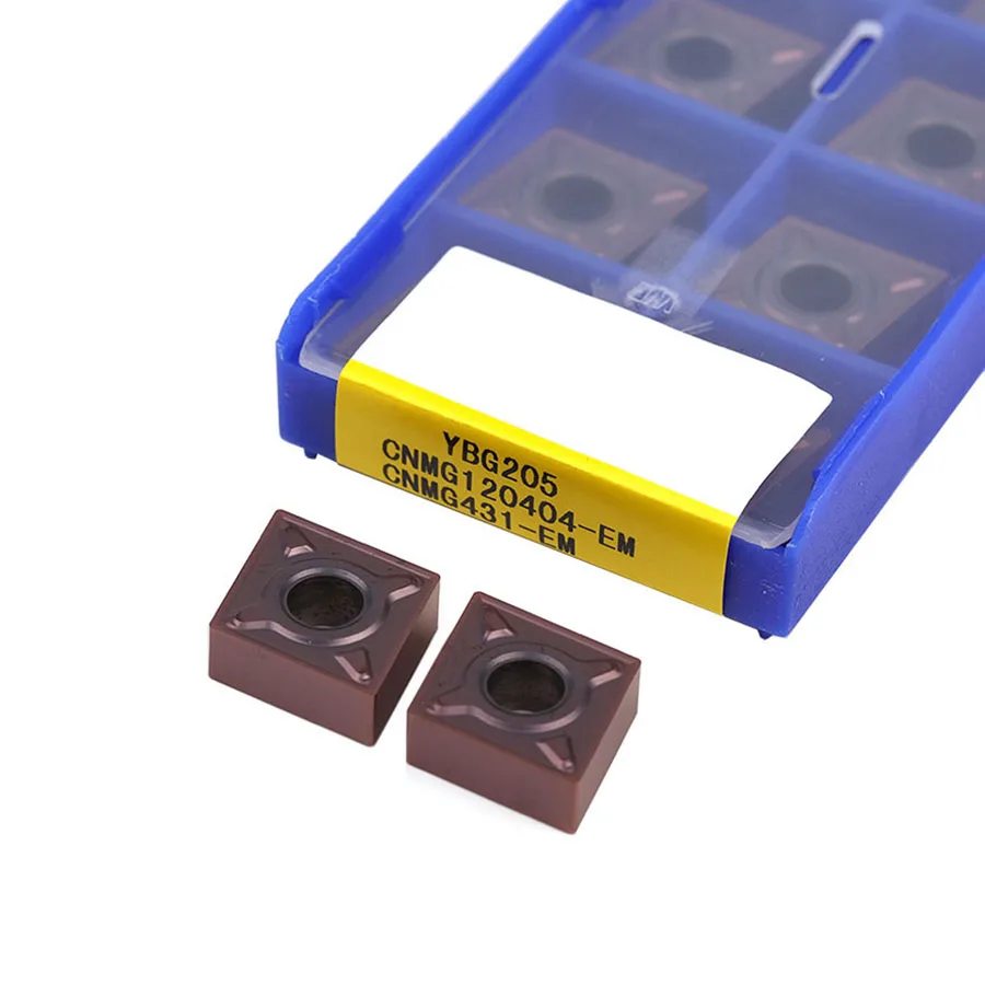 CNMG120404-EM CNMG120408-EM YBG205 CNC металлический токарный инструмент токарная вставка высококачественные карбидные лезвия, токарный инструмент из нержавеющей стали
CNMG120404-EM CNMG120408-EM YBG205 CNC металлический токарный инструмент токарная вставка высококачественные карбидные лезвия, токарный инструмент из нержавеющей стали