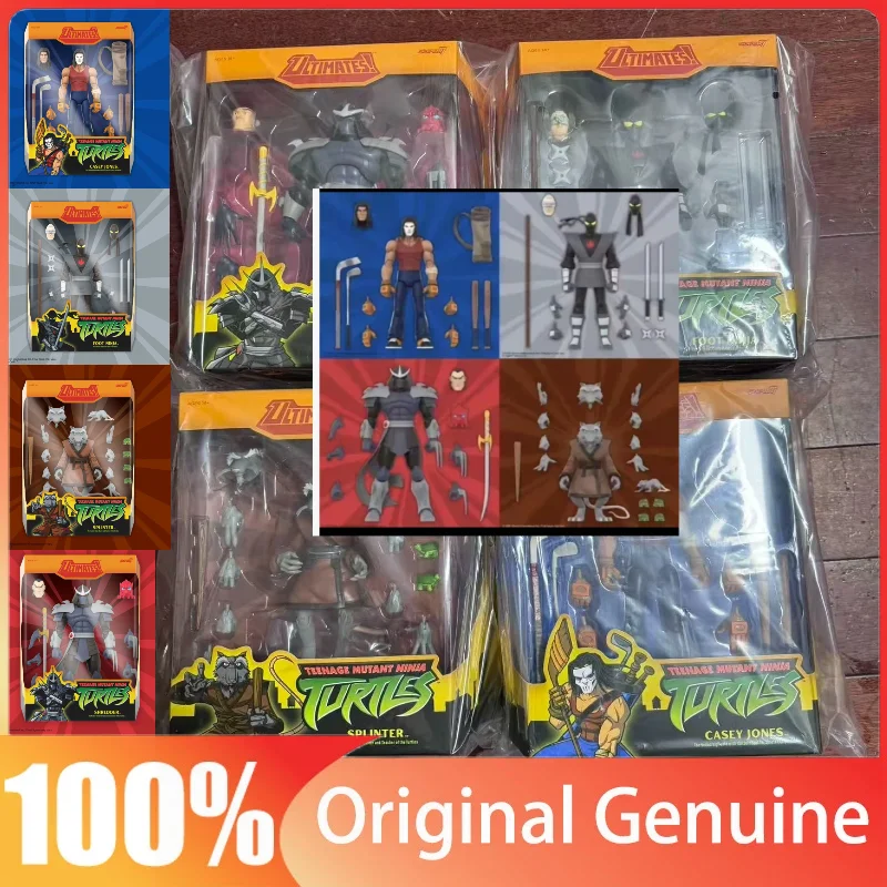 SUPER7 Teenage Mutant Ninja Turtles 2003 13 Waves Shredder Splinter Casey Bigfoot Doll Toy Collection Gift
SUPER7 Teenage Mutant Ninja Turtles 2003 13 Waves Shredder Splinter Casey Bigfoot Doll Toy Collection Gift