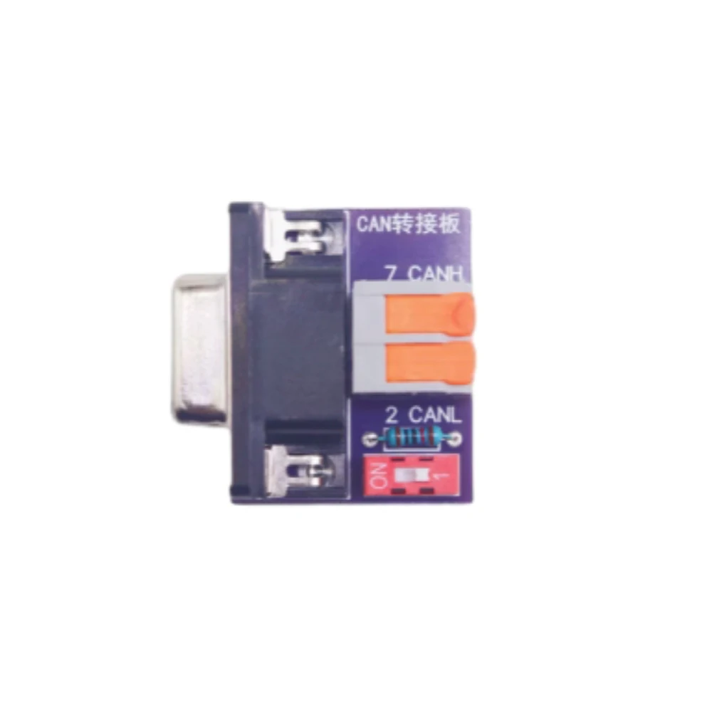 CAN Adapter Board Screw-free/Screw Install DB9 Female Head with Terminal 120Ω Resistance CAN Interface Board USB to PCAN Board
CAN Adapter Board Screw-free/Screw Install DB9 Female Head with Terminal 120Ω Resistance CAN Interface Board USB to PCAN Board