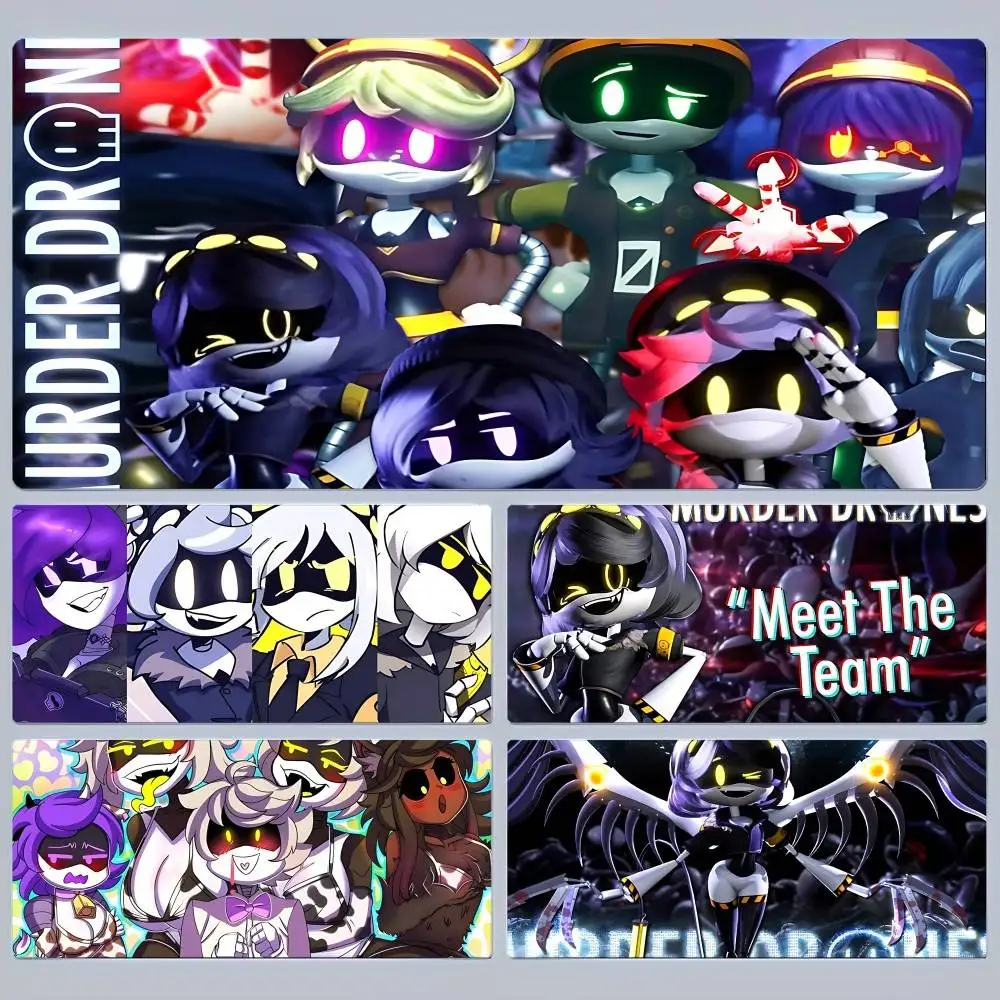 Нескользящий коврик для мыши Murder Drones с утолщенной поверхностью для офиса, учебы и игр, большой формат
Нескользящий коврик для мыши Murder Drones с утолщенной поверхностью для офиса, учебы и игр, большой формат