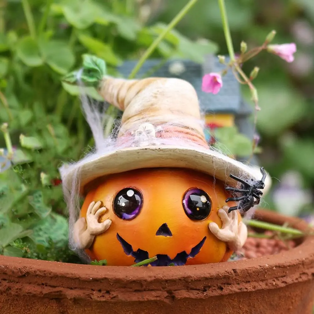Halloween Decoration Resin Pumpkin Elf Sculpture Funny Cartoon Pumpkin Head Figurines Cute Miniature Statue Ornament Bonsai
Halloween Decoration Resin Pumpkin Elf Sculpture Funny Cartoon Pumpkin Head Figurines Cute Miniature Statue Ornament Bonsai