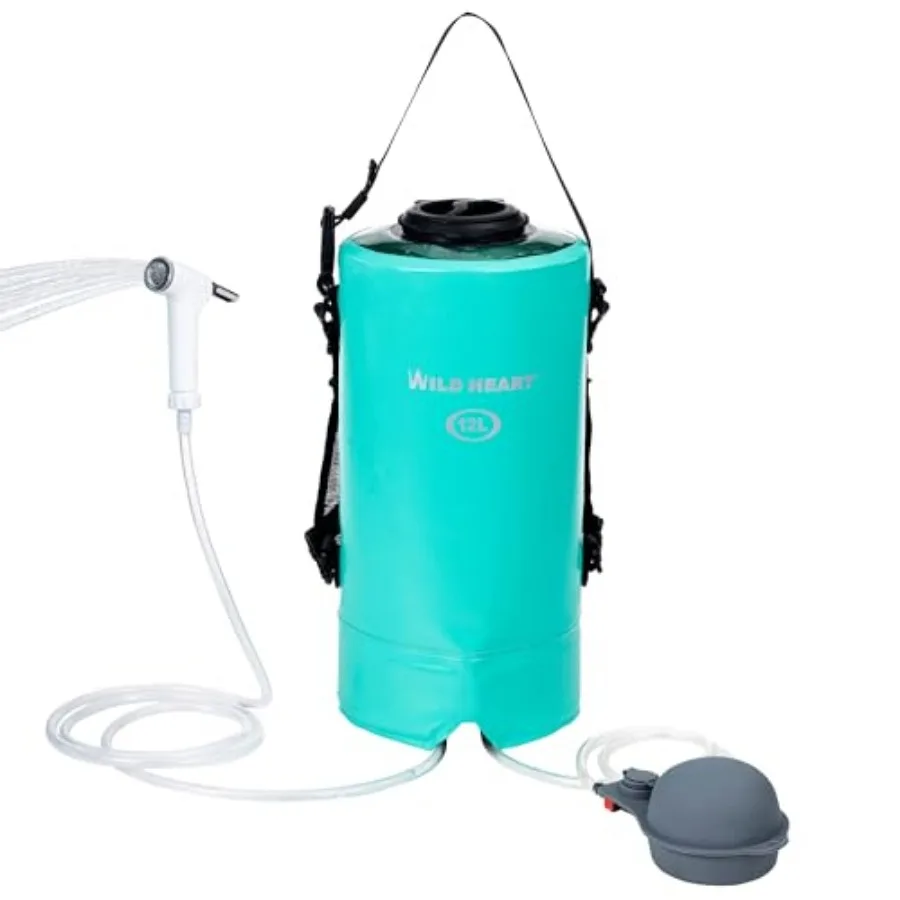 Camping Shower 22L/ 12L Portable Shower for Camping with Pressure Feet Pump and Hose - Solar Shower Bag Backpack for Camping, R
Camping Shower 22L/ 12L Portable Shower for Camping with Pressure Feet Pump and Hose - Solar Shower Bag Backpack for Camping, R