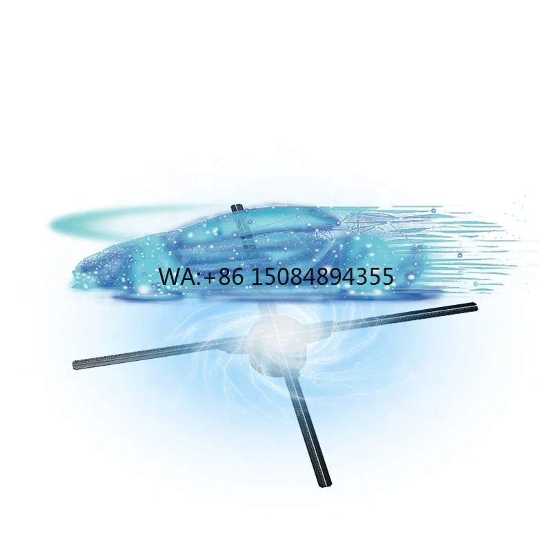 High Tech 3d Holographic Display Advertising Machine 3D Hologram Fan 65cm Wifi Connected Holographic Fan 3d Hologram Projector
High Tech 3d Holographic Display Advertising Machine 3D Hologram Fan 65cm Wifi Connected Holographic Fan 3d Hologram Projector