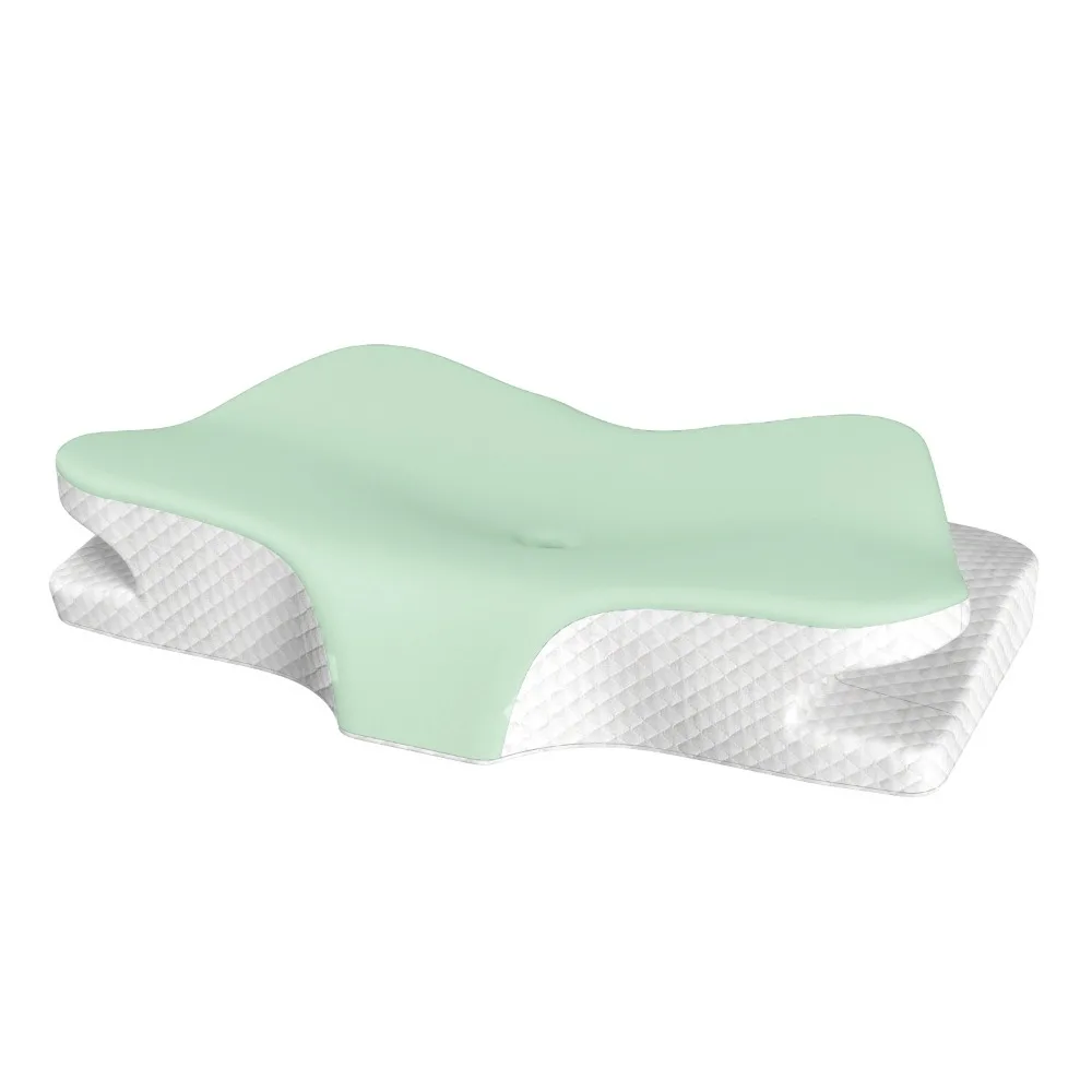 Butterfly Shaped Ergonomic Neck Pillow 5D Partition Slow Rebound Orthopedic Pillow Ergonomic Design Breathable Neck Guard Pillow
Butterfly Shaped Ergonomic Neck Pillow 5D Partition Slow Rebound Orthopedic Pillow Ergonomic Design Breathable Neck Guard Pillow