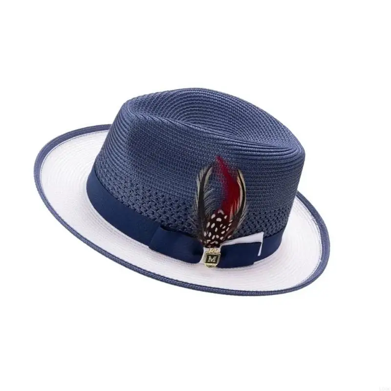 Braided Straw Fedoras Hat Lightweight Comfortable Unisex Design Classical Look Suitable For Parties Daily Use Y166
Braided Straw Fedoras Hat Lightweight Comfortable Unisex Design Classical Look Suitable For Parties Daily Use Y166