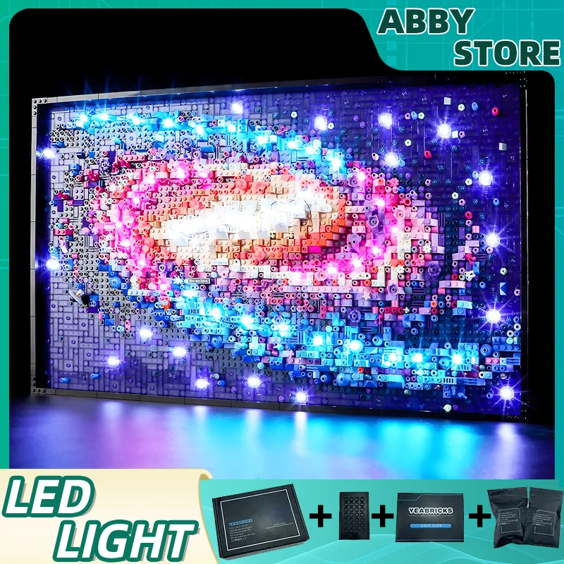 DIY LED Light Kit for Galaxy Building Blocks 31212 – Compatible with Famous Brick Toys (Only LED Light,No Blocks Included)
DIY LED Light Kit for Galaxy Building Blocks 31212 – Compatible with Famous Brick Toys (Only LED Light,No Blocks Included)